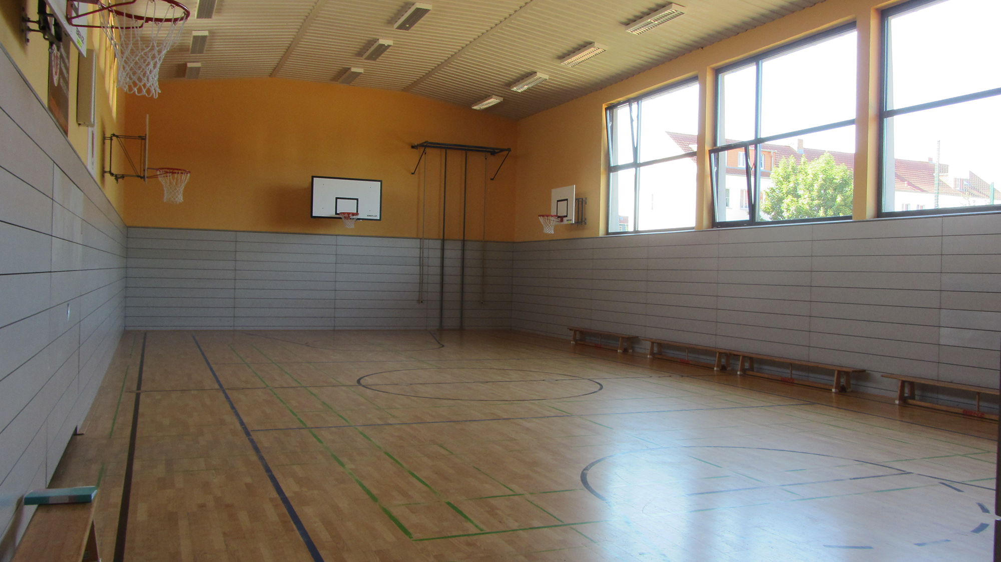 Foto der Sporthalle